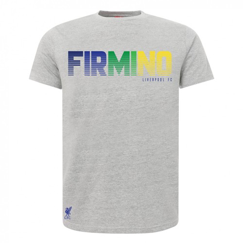 LFC Mens Firmino Tee Grey