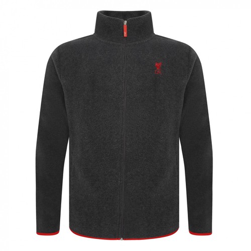 LFC Mens Grey Zip Thru Fleece