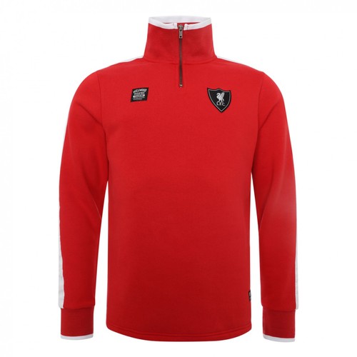 LFC Mens Red 1/4 Zip Through