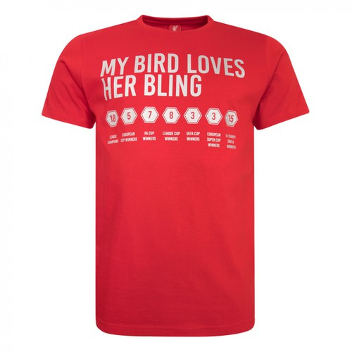 LFC Mens Red Bird Bling Tee