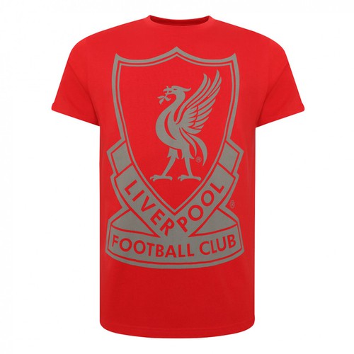 LFC Mens Red Vintage Crest Tee