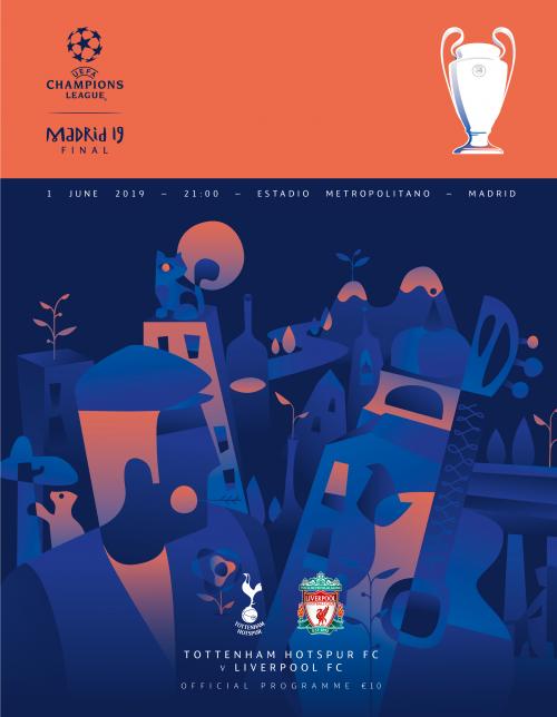 Champions League Final Programme - Liverpool FC v Tottenham Hotspur FC