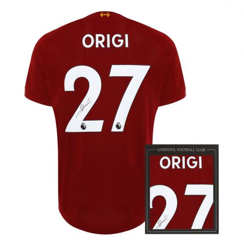 Signed liverpool shirt 2019 cheap