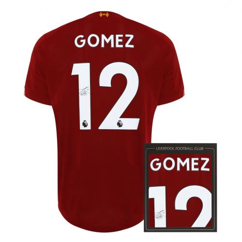 Joe Gomez Signed LFC Shirt 19/20