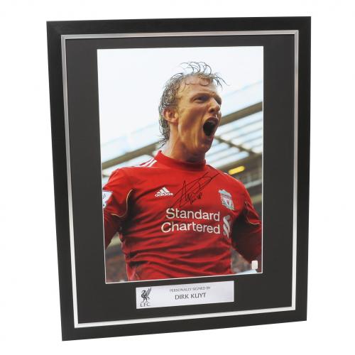 LFC Dirk Kuyt Signed Image