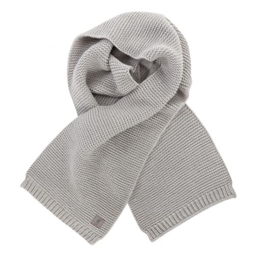 LFC Womens Purl Knit Scarf Grey