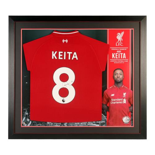 Naby Keita 18/19 Signed LFC Shirts