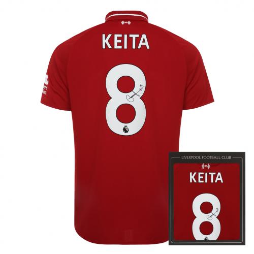 Naby Keita Signed LFC 2018-19 Shirt