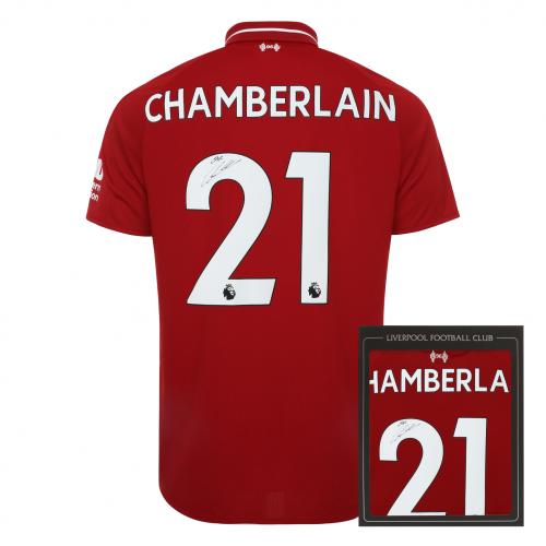 Oxlade-Chamberlain Signed LFC 2018-19 Shirt