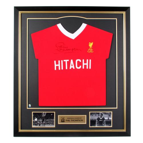 Phil Thompson Signed Liverpool Shirt - Home, 1982 - Genuine Signed Sports  Memorabilia