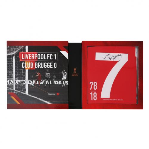 Signed Kenny Dalglish 1978 LFC Commemorative Box Set