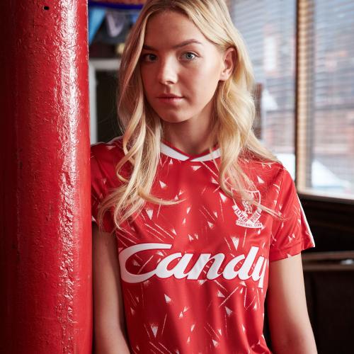 The LFC Retro Womens Candy Home Shirt