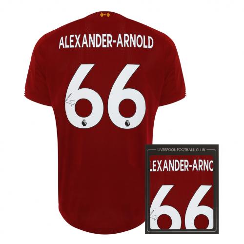 Trent Alexander-Arnold Signed LFC Shirt 19/20