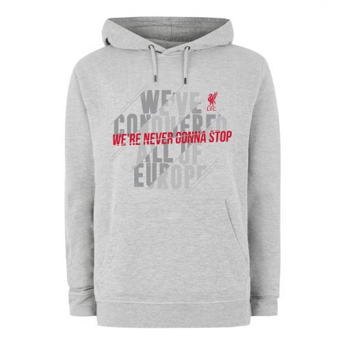 We’re Never Gonna Stop Grey LFC Hoody