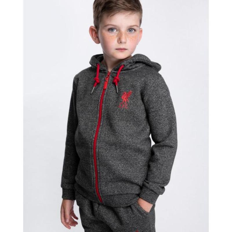 Kids LFC Charcoal Marl Jogging/Tracksuit Set