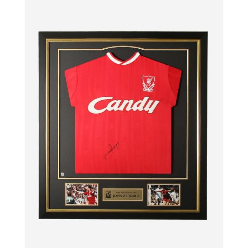 LFC Aldridge 1989 Signed Shirt