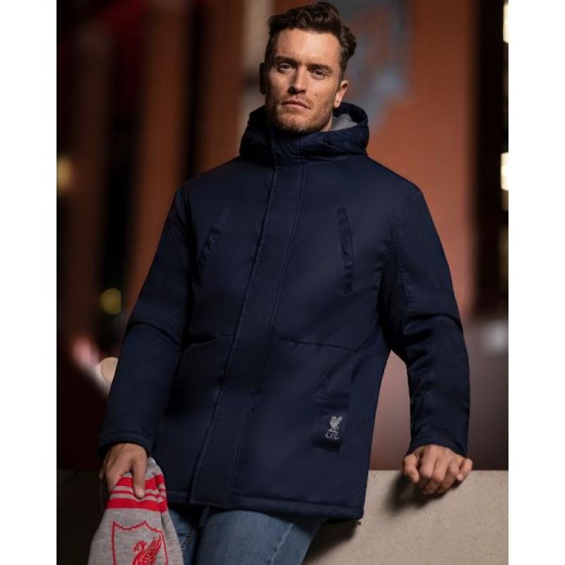 LFC Mens Navy Parka Jacket