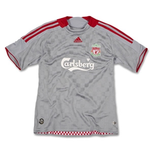 Click here to order your new LFC away shirt 2008