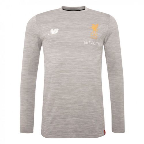 Grey Long Sleeved LFC Training Jersey Grey Long Sleeved LFC Training Jersey