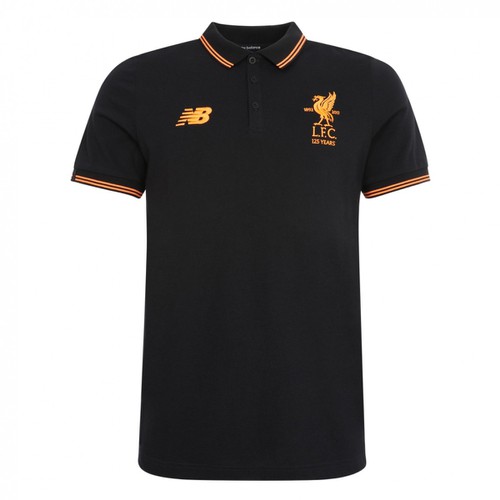 LFC Mens Black Polo Shirt 2017-18 LFC Mens Black Polo Shirt 2017-18
