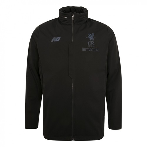 LFC Mens Black Rain Jacket 17/18 LFC Mens Black Rain Jacket 17/18