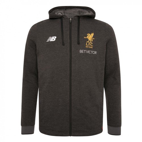 LFC Mens Black Travel Hoody 17/18 LFC Mens Black Travel Hoody 17/18