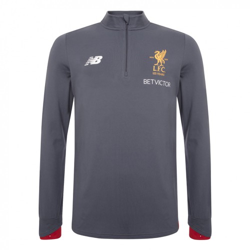 LFC Mens Grey Training Mid Layer Top 17/18 LFC Mens Grey Training Mid Layer Top 17/18