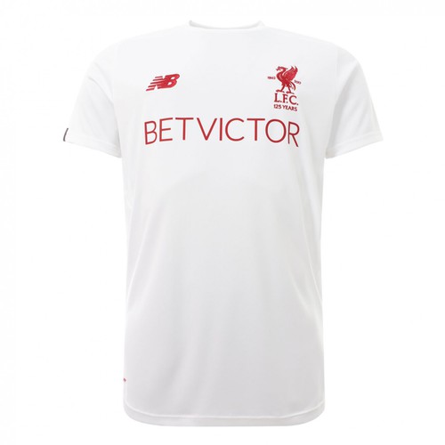 LFC Short Sleeved White Training Shirt - Mens LFC Short Sleeved White Training Shirt - Mens