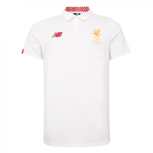 Liverpool FC White Polo Shirt 17-18 (Kids) Liverpool FC White Polo Shirt 17-18 (Kids)