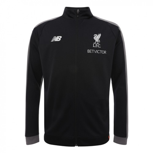 LFC Mens Black Presentation Tracksuit Jacket 2018-19 LFC Mens Black Presentation Tracksuit Jacket 2018-19
