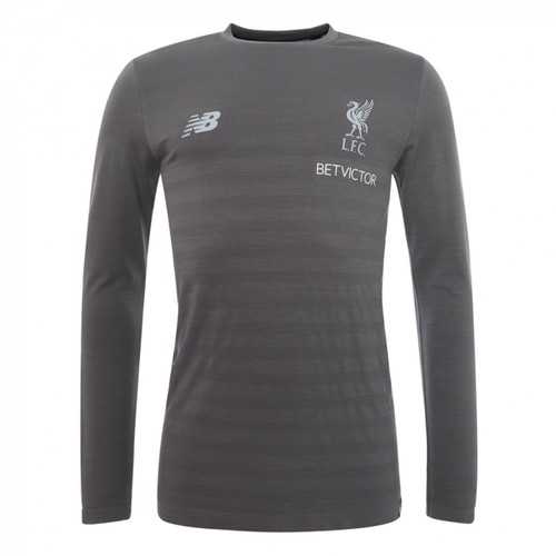 LFC Mens Grey Long Sleeve Training Top 2018/19 LFC Mens Grey Long Sleeve Training Top 2018/19