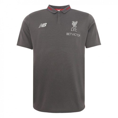 LFC Mens Grey Training Polo Shirt 2018/19 LFC Mens Grey Training Polo Shirt 2018/19