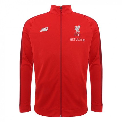 LFC Mens Red Presentation Tracksuit Jacket 2018-19 LFC Mens Red Presentation Tracksuit Jacket 2018-19