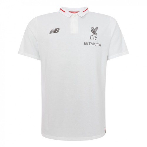LFC Mens White Training Polo Shirt 2018/19 LFC Mens White Training Polo Shirt 2018/19