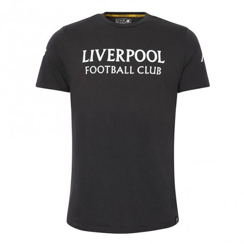 LFC New Balance Grey Liverpool T-Shirt Mens LFC New Balance Grey Liverpool T-Shirt Mens