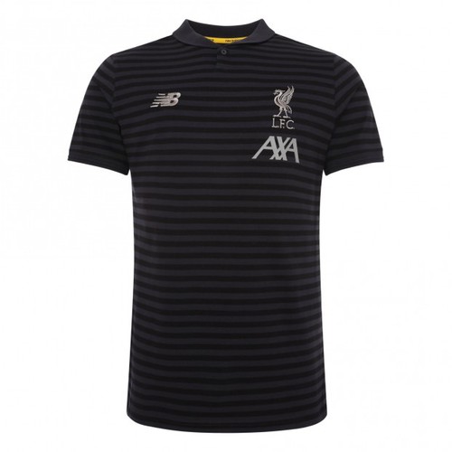 Liverpool 2019/20 Black Polo Shirt - Mens Liverpool 2019/20 Black Polo Shirt - Mens
