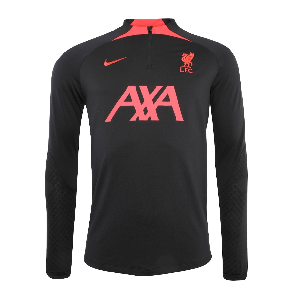 LFC Black Mens Long Sleeve Training Top - 22/23