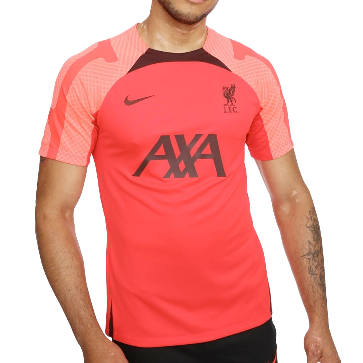 LFC Red Strike Short Sleeve Top