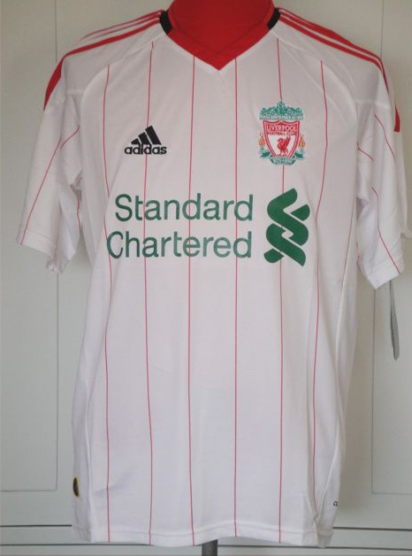 liverpool kit 2010