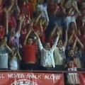 Liverpool fans travelled to FC Gomel in Belarus