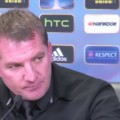 Brendan Rodgers fields questions after the Zenit defeat