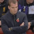 Brendan Rodgers at the Emirates