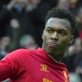 Daniel Sturridge celebrates his goal against Arsenal