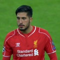 Emre Can in action at the Bernabeu