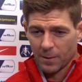 Gerrard post match AFC Wimbledon