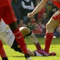 Gerrard given red card in his final Liverpool - United game