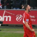 Henderson scores the winning goal against Swansea