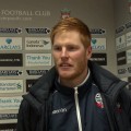 Adam Bogdan played at Anfield earlier this season