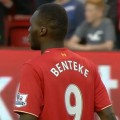 Christian Benteke scores first Liverpool goal against Bournemouth