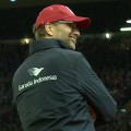 Jurgen Klopp at Anfield for Liverpool v Crystal Palace